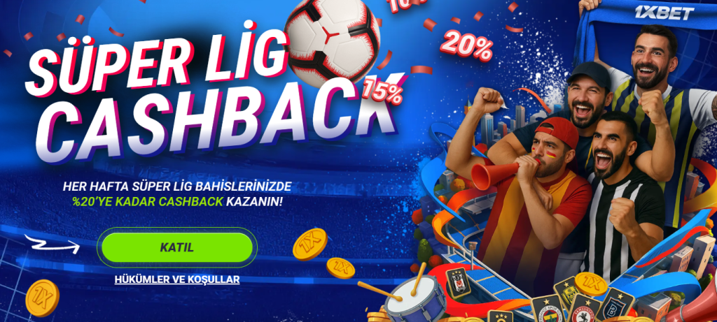 1xbet Giriş Yap Süperlige Cashback AL
