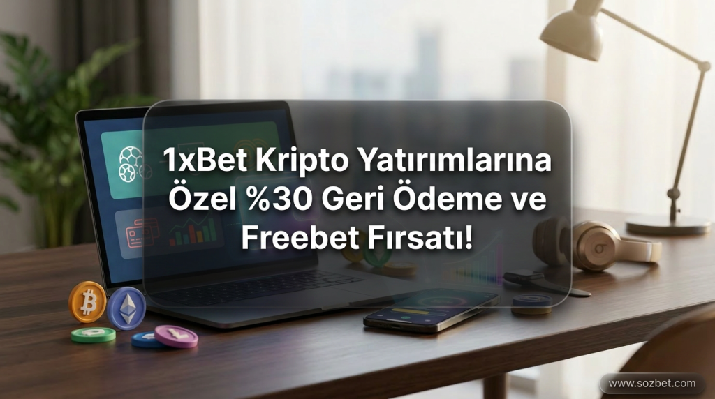 1xBet Kripto Yatırımlarına Özel Geri Ödeme ve Freebet Fırsatı! - 1xBet kripto cashback